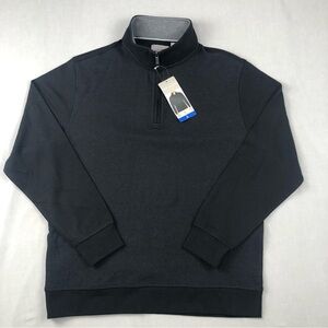 Ted Baker Men’s Textured Quarter-Zip Pullover